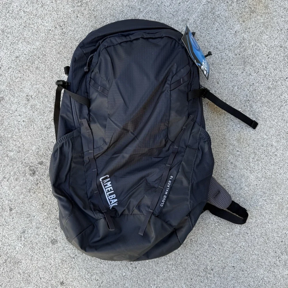 CamelBak Cloud Walker 18 85oz. Unisex Trekking Backpack Black 85 oz NEW WITH TAG